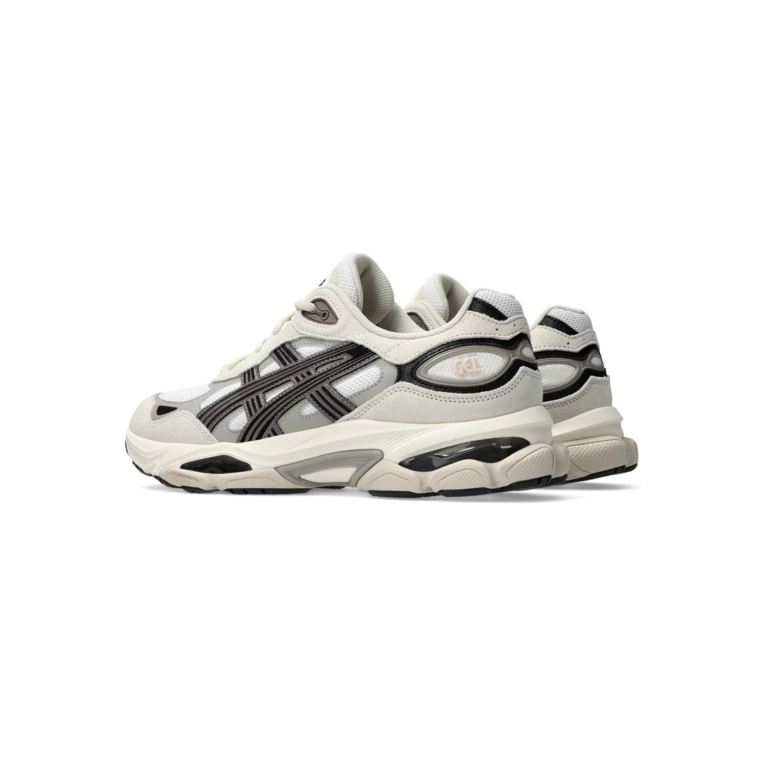 ASICS GEL-NYC 2.0 White Oatmeal alternate front angle sneakers