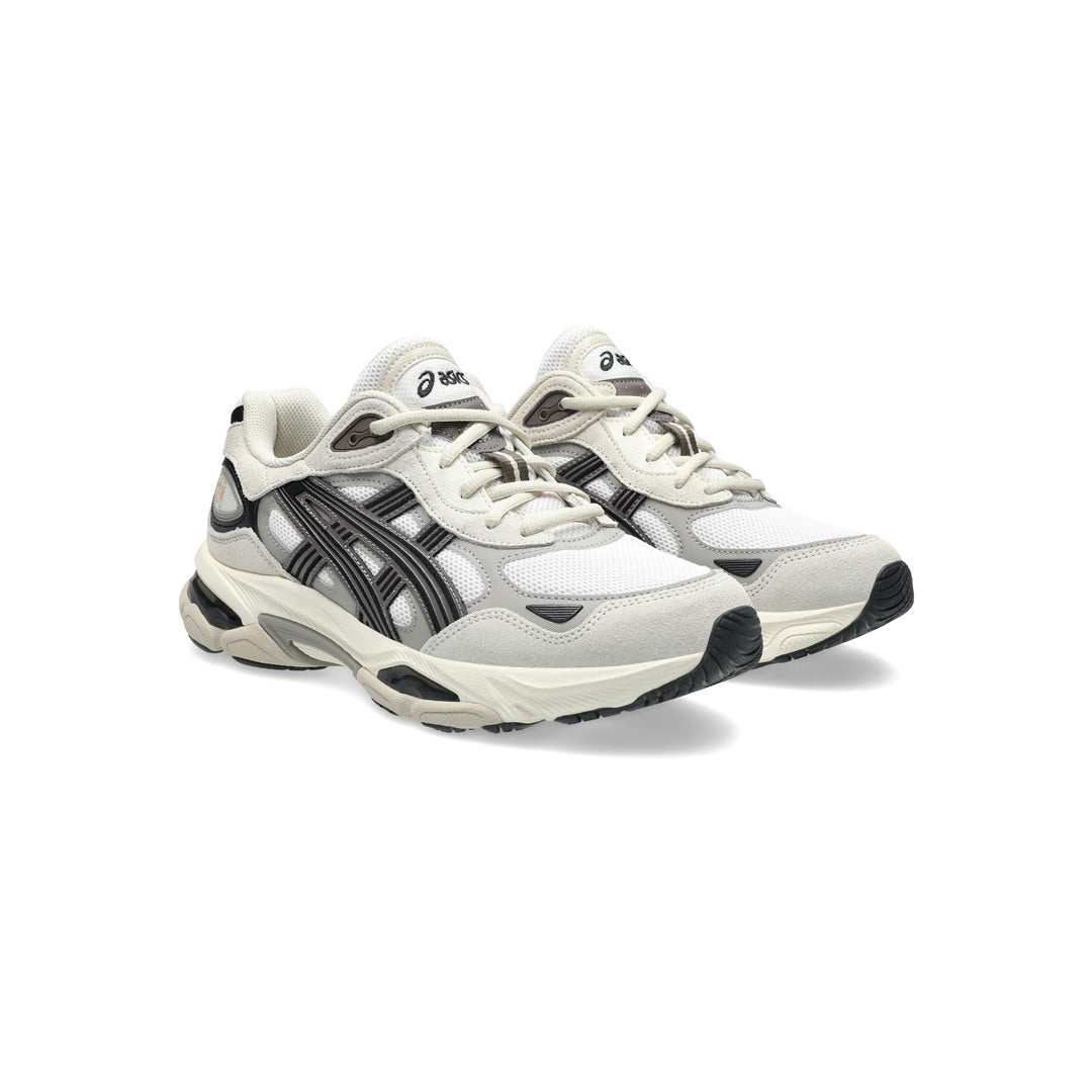 ASICS GEL-NYC 2.0 White Oatmeal front angle sneakers