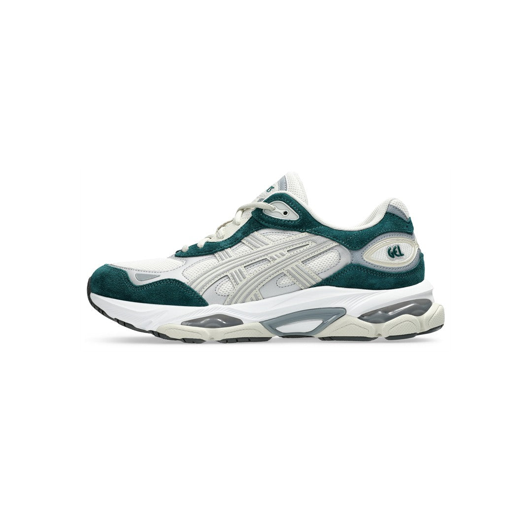 ASICS GEL-NYC 2.0 Cream Everglade left side profile sneakers