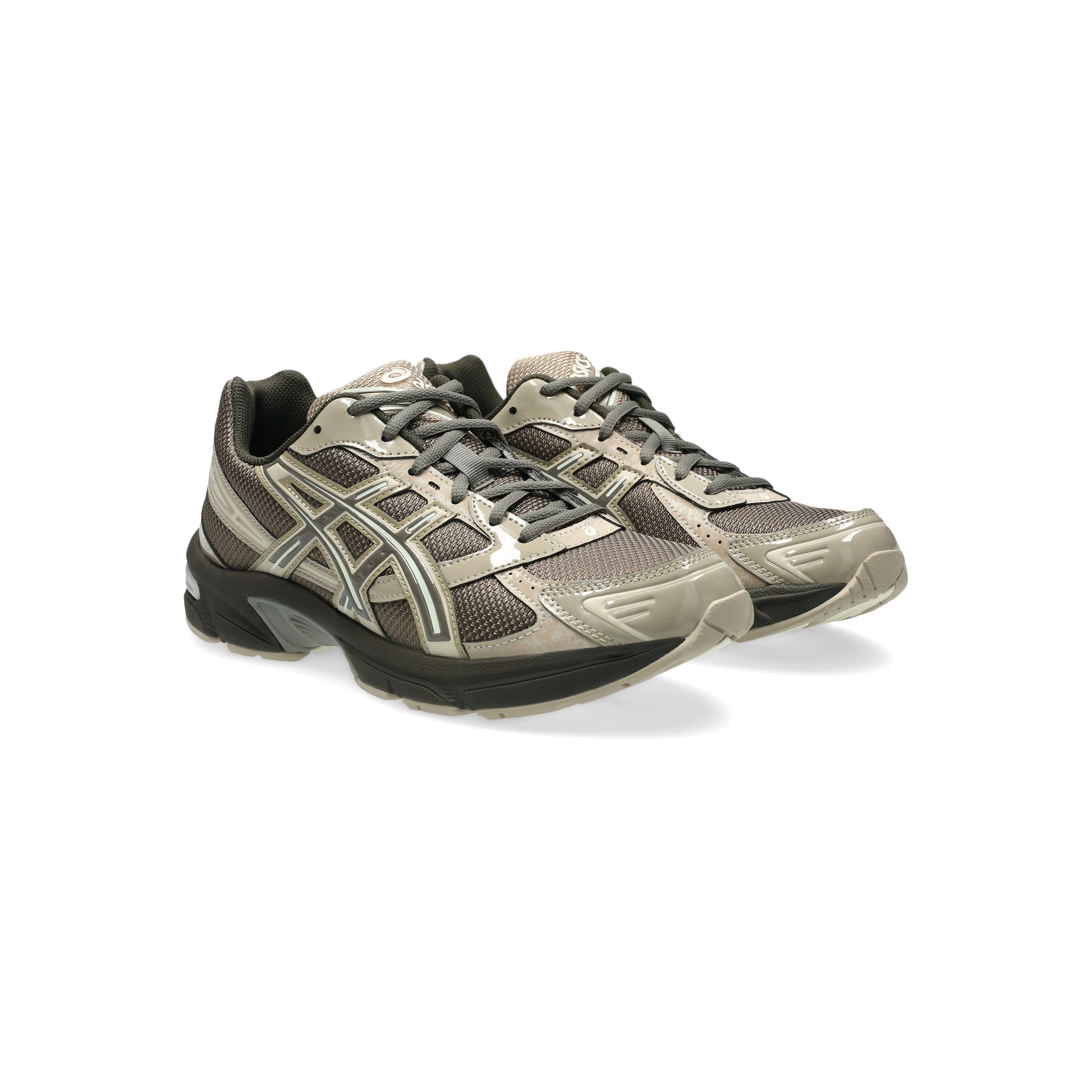Asics GEL-1130 Sepia Brown Driftwood running shoes with GEL™ cushioning and breathable upper