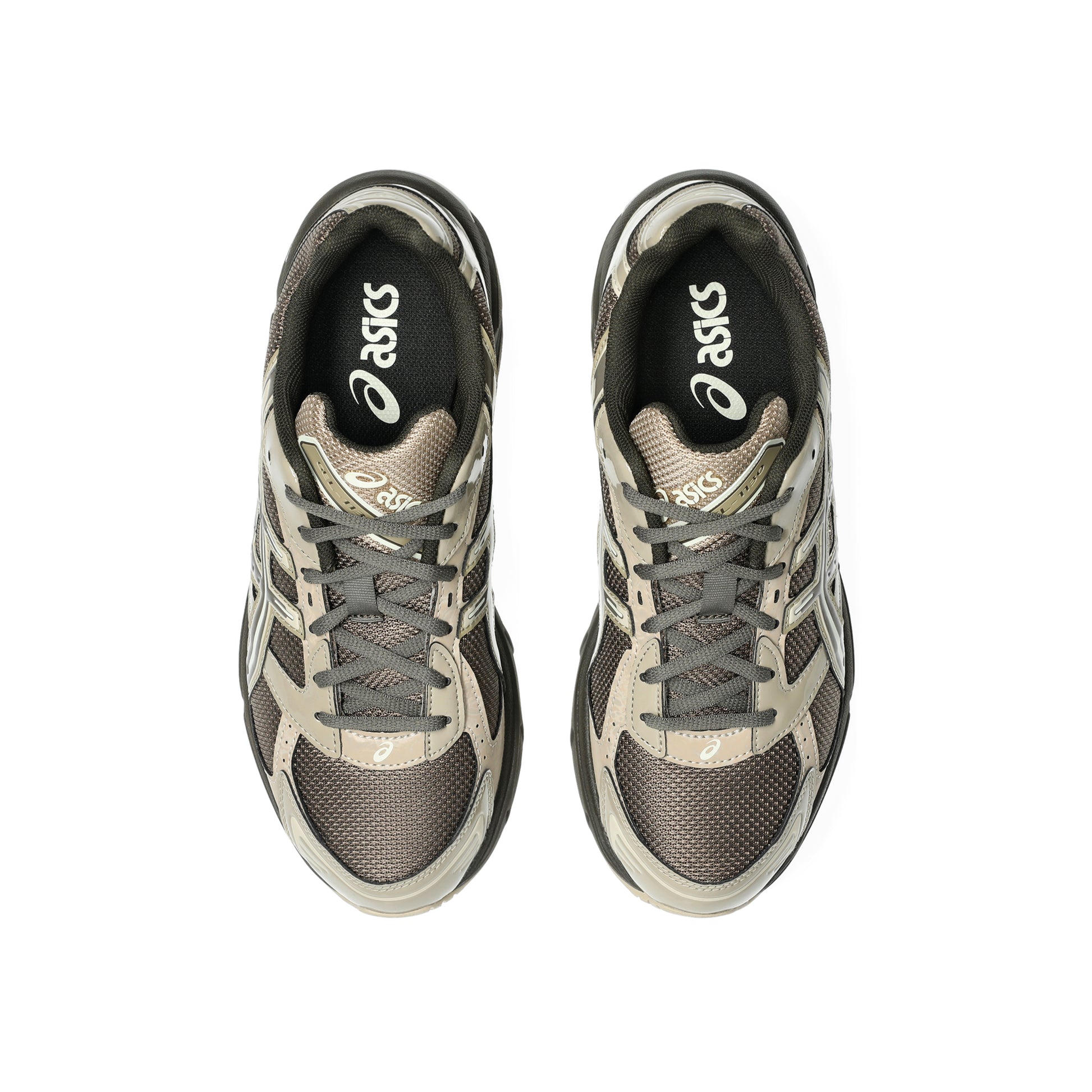Asics GEL-1130 Sepia Brown Driftwood running shoes with GEL™ cushioning and breathable upper