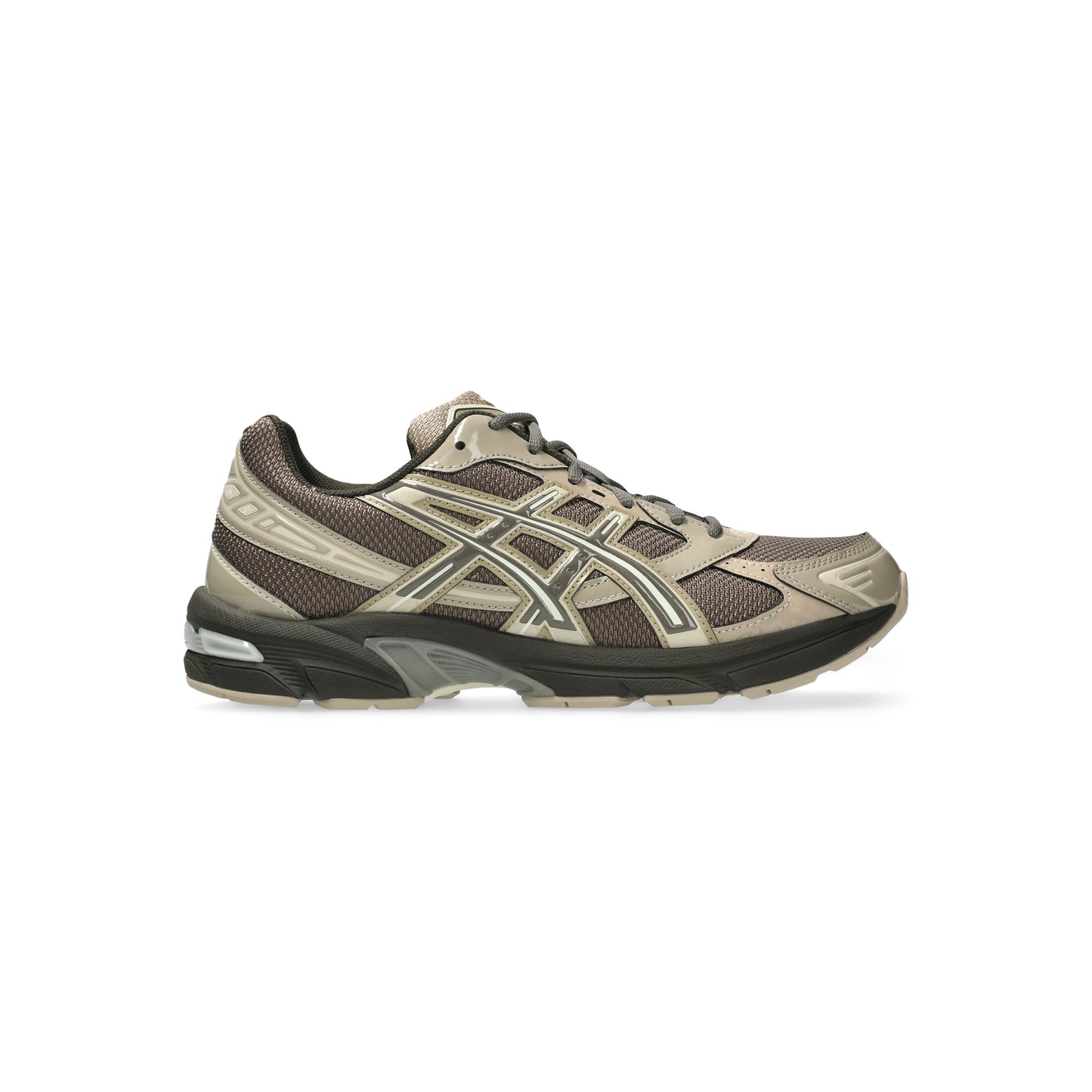 Asics GEL-1130 Sepia Brown Driftwood running shoes with GEL™ cushioning and breathable upper