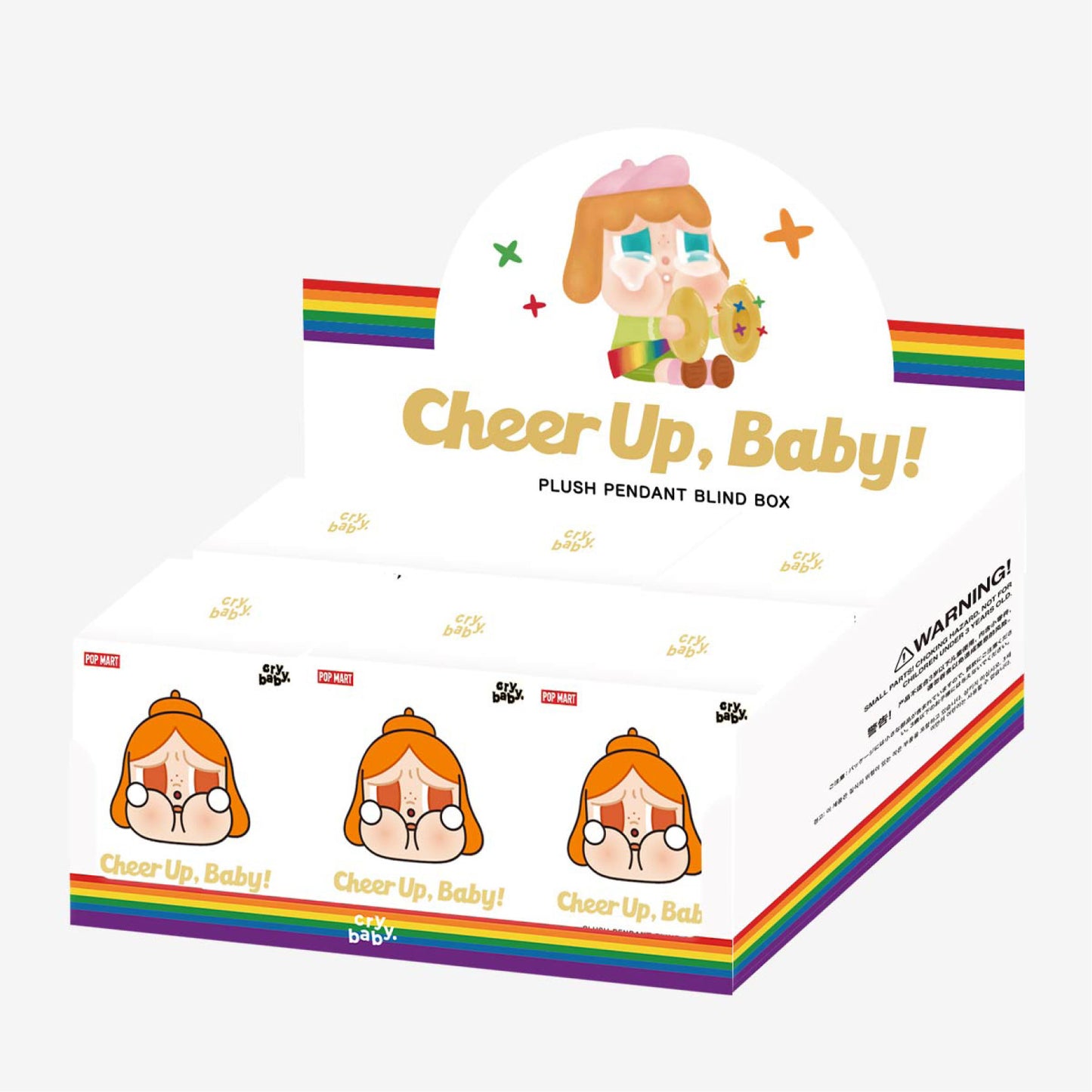 CRYBABY CHEER UP, BABY! SERIES-Plush Pendant Blind Box