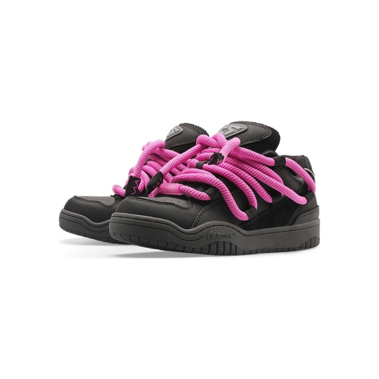 Cat & Sofa Dread Locks 'Black Pink'