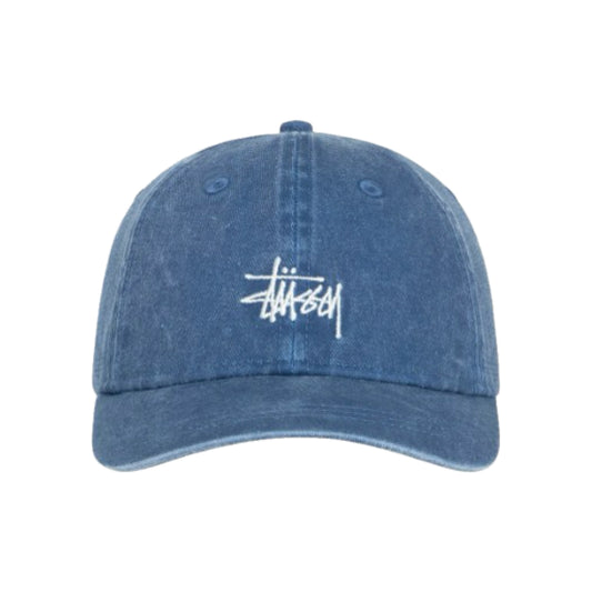 Stüssy Basic Cap Washed 'Faded Navy'