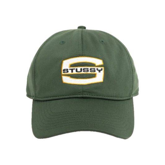Stussy Mid-Depth Large S Snapback 'Green'