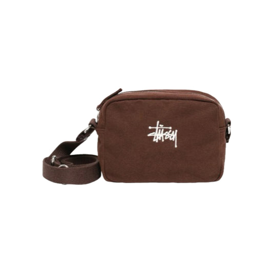 Stüssy Canvas Pouch 'Brown'