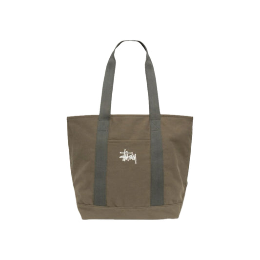 Stüssy Canvas Market Tote 'Green'