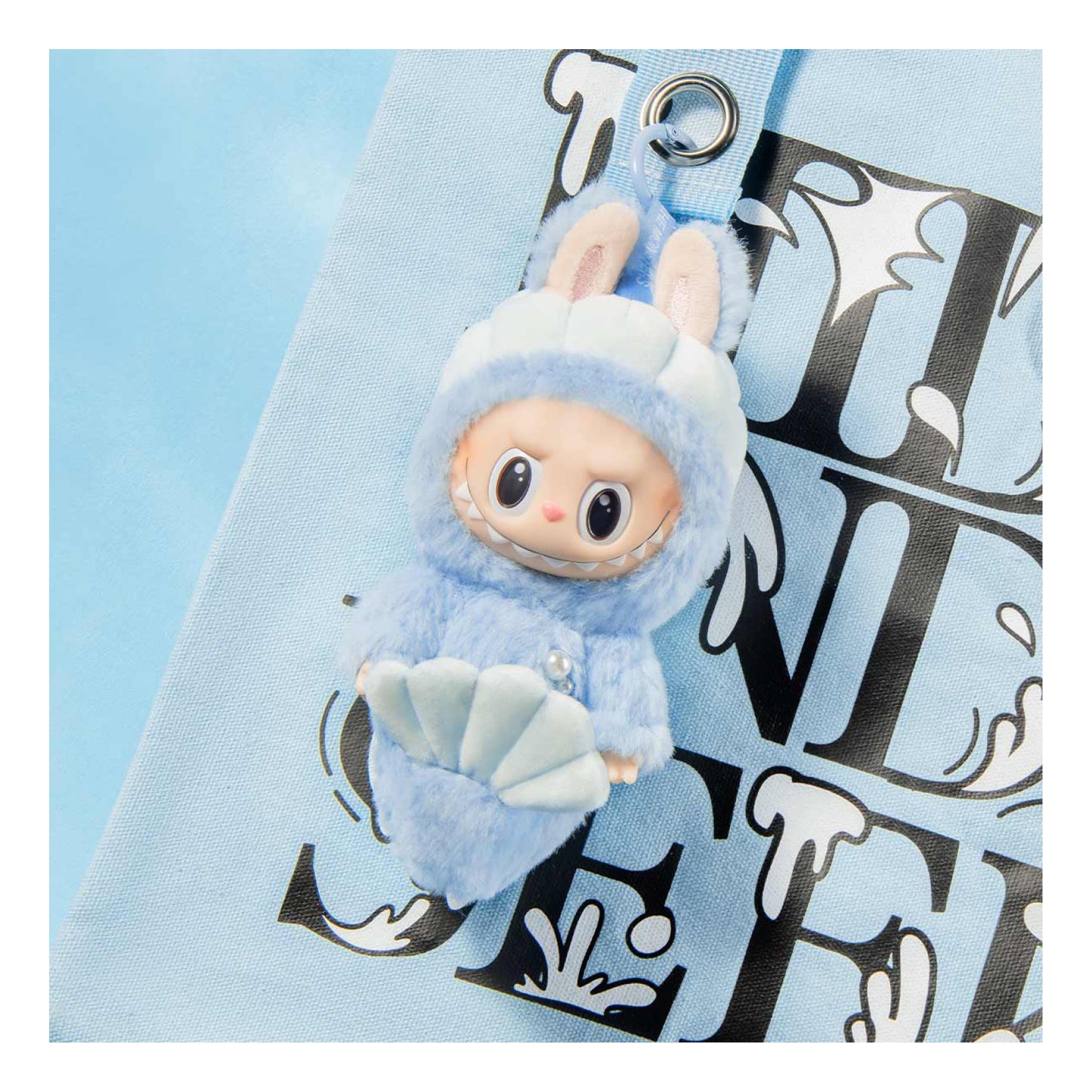 The Monsters - Labubu HIDE AND SEEK IN SINGAPORE SERIES-Vinyl Plush Doll Pendant