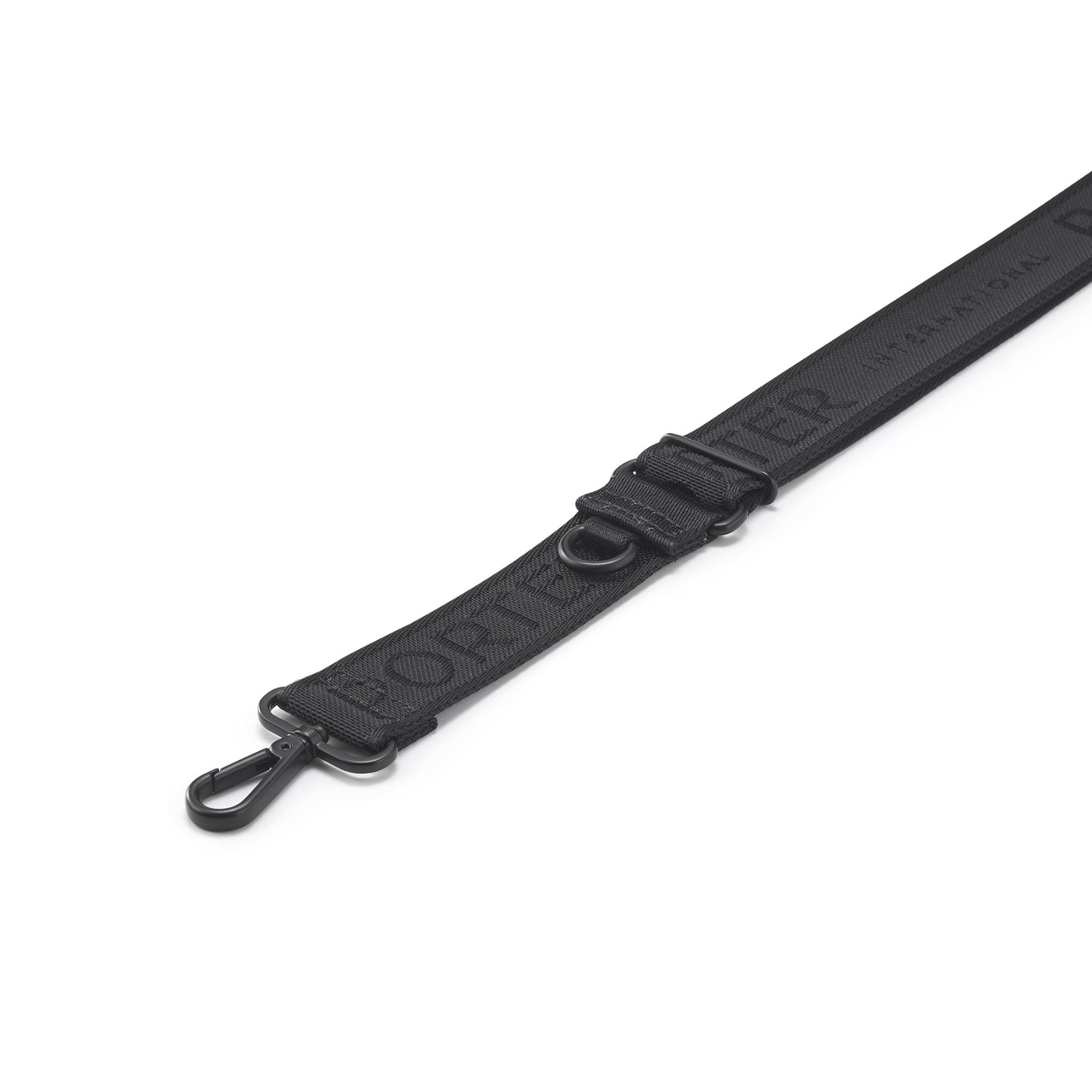 PORTER INTERNATIONAL Bag Strap Black woven adjustable shoulder strap durable everyday bag accessory