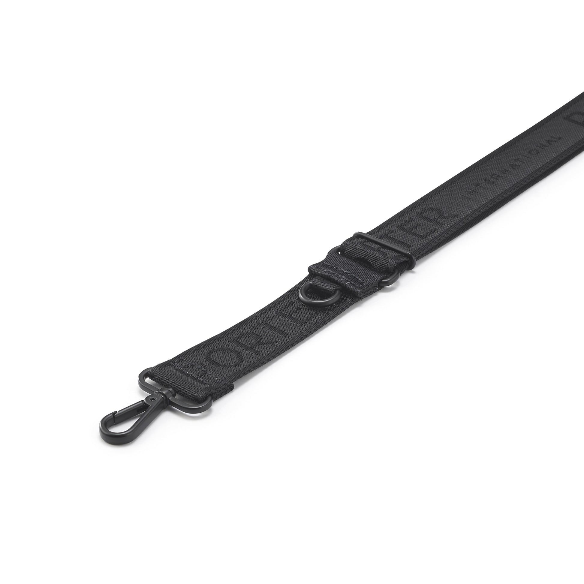 PORTER INTERNATIONAL Bag Strap Black woven adjustable shoulder strap durable everyday bag accessory