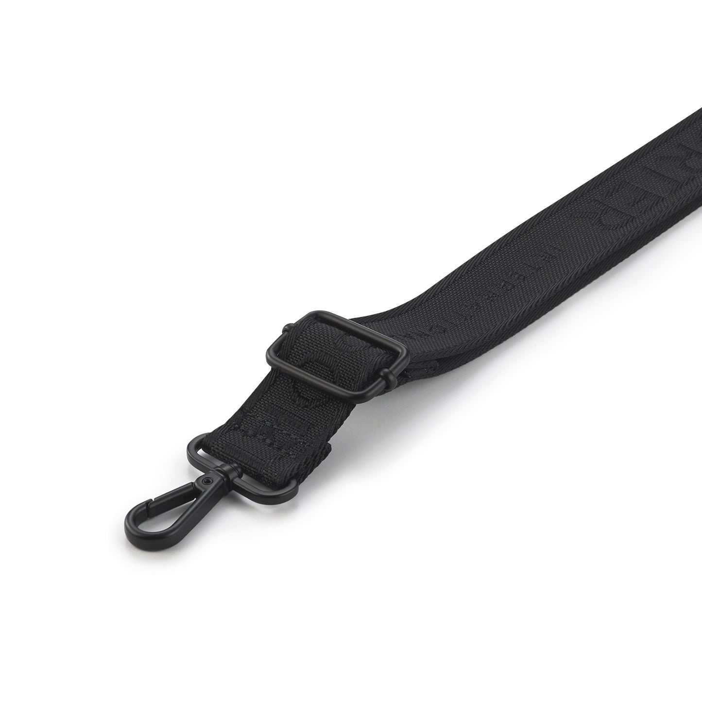 PORTER INTERNATIONAL Bag Strap Black woven adjustable shoulder strap durable everyday bag accessory