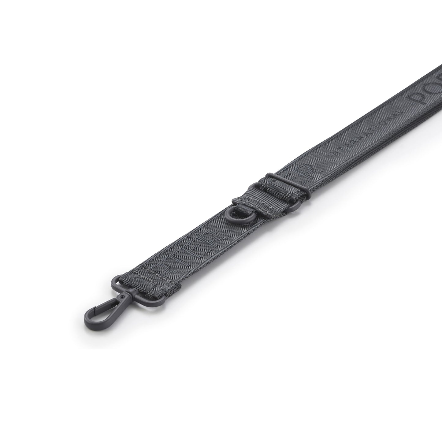 PORTER INTERNATIONAL Bag Strap Grey woven adjustable shoulder strap durable everyday bag accessory