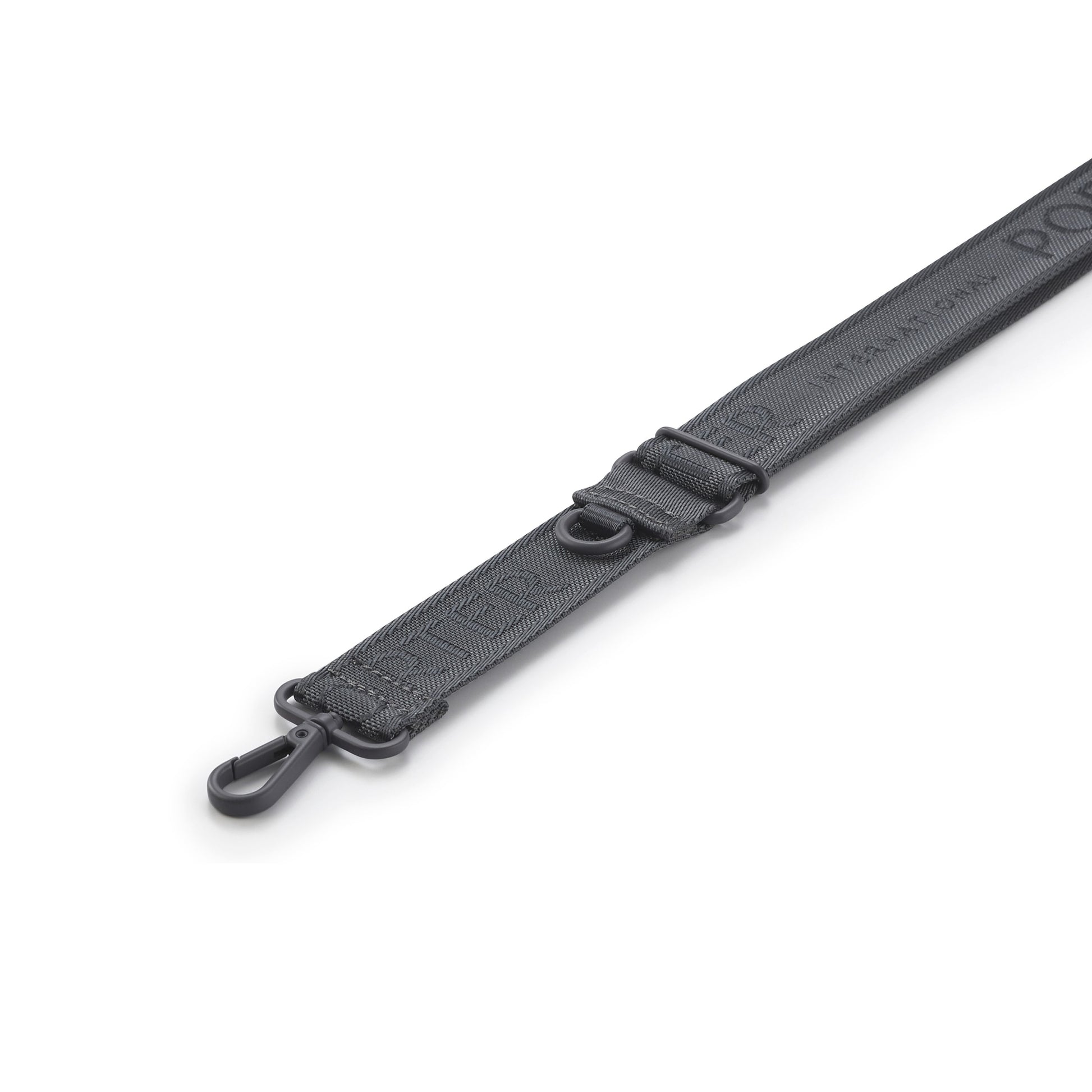 PORTER INTERNATIONAL Bag Strap Grey woven adjustable shoulder strap durable everyday bag accessory