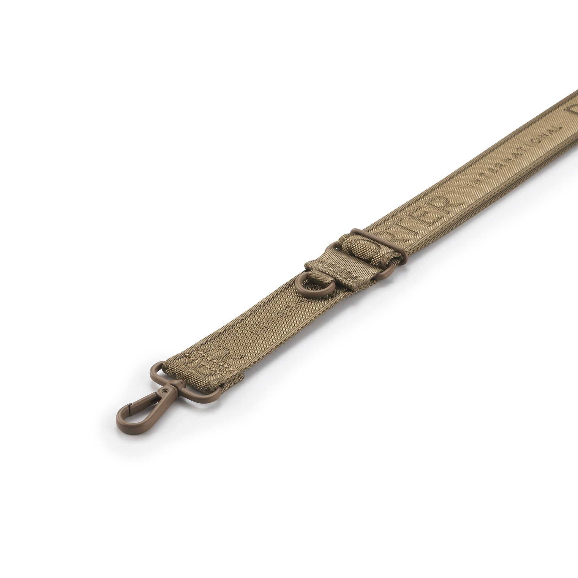 PORTER INTERNATIONAL Bag Strap Camel Brown woven adjustable shoulder strap durable everyday bag accessory