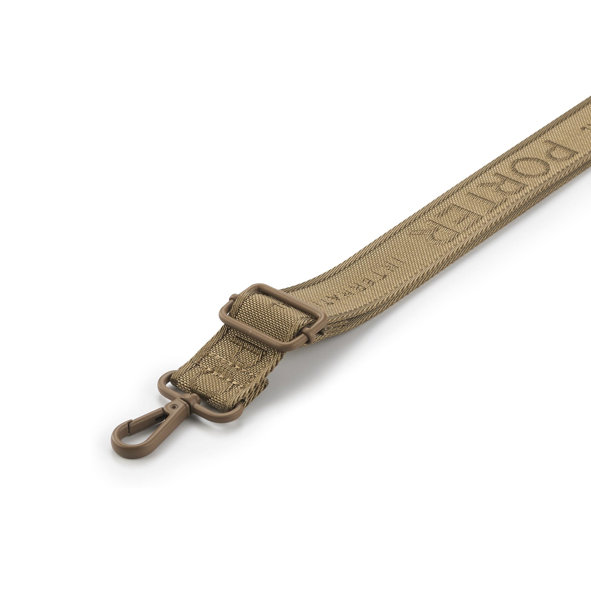 PORTER INTERNATIONAL Bag Strap Camel Brown woven adjustable shoulder strap durable everyday bag accessory