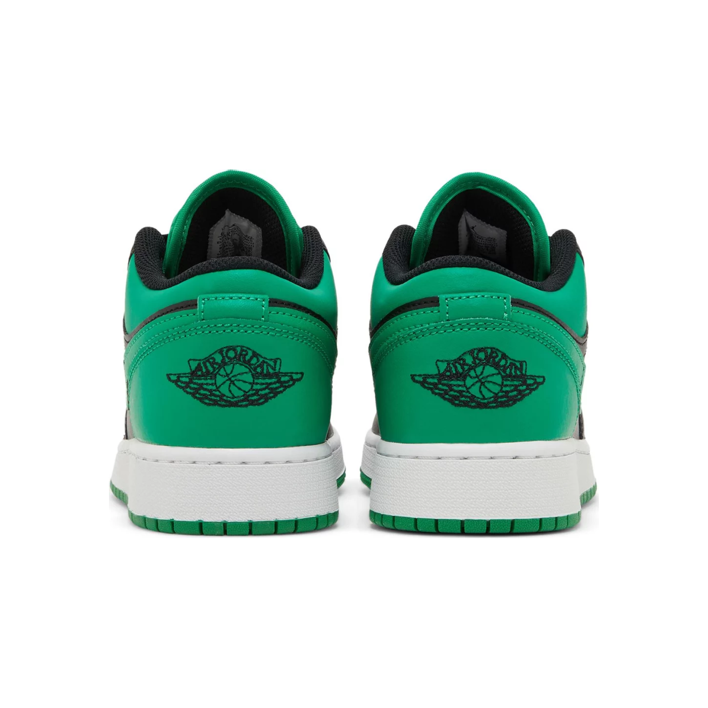 Air Jordan 1 Low 'Black Lucky Green' (GS)