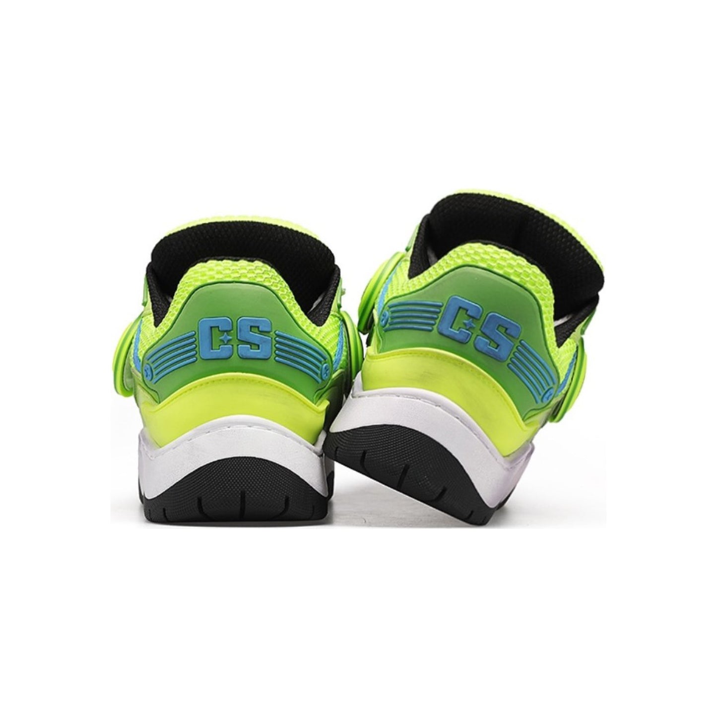 Cat & Sofa Headphone Shoes 'Lime Green'