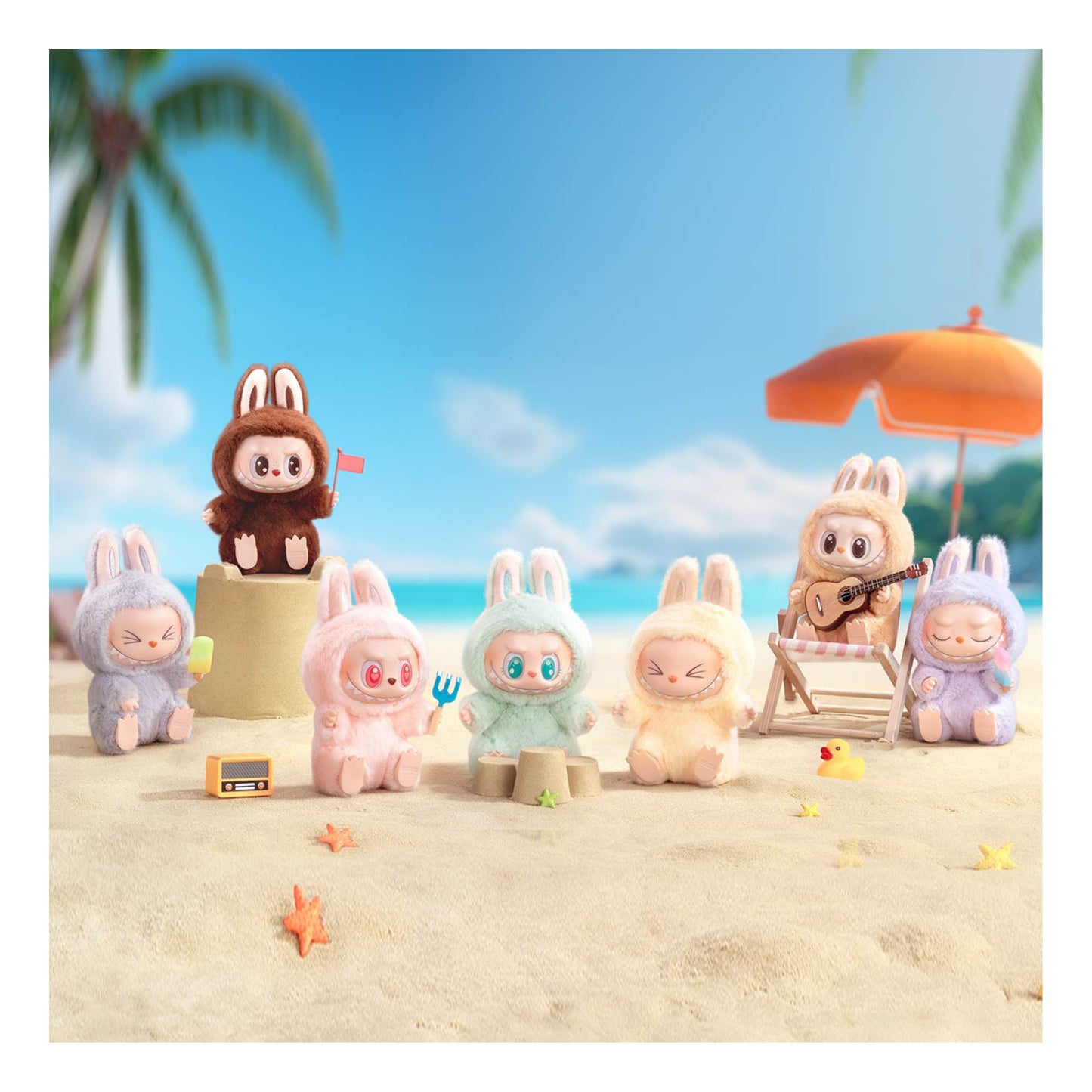 THE MONSTERS - Labubu V2 Have A Seat Vinyl Plush Blind Box