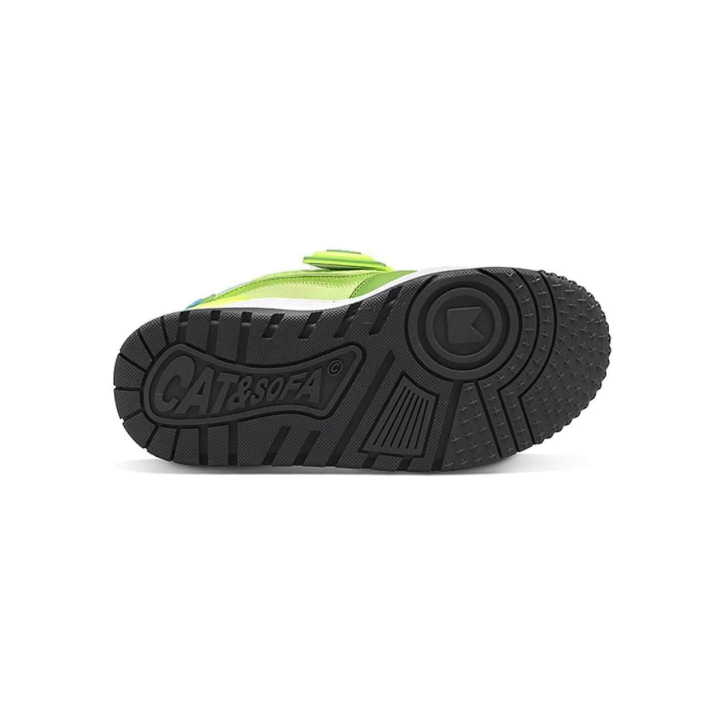 Cat & Sofa Headphone Shoes 'Lime Green'