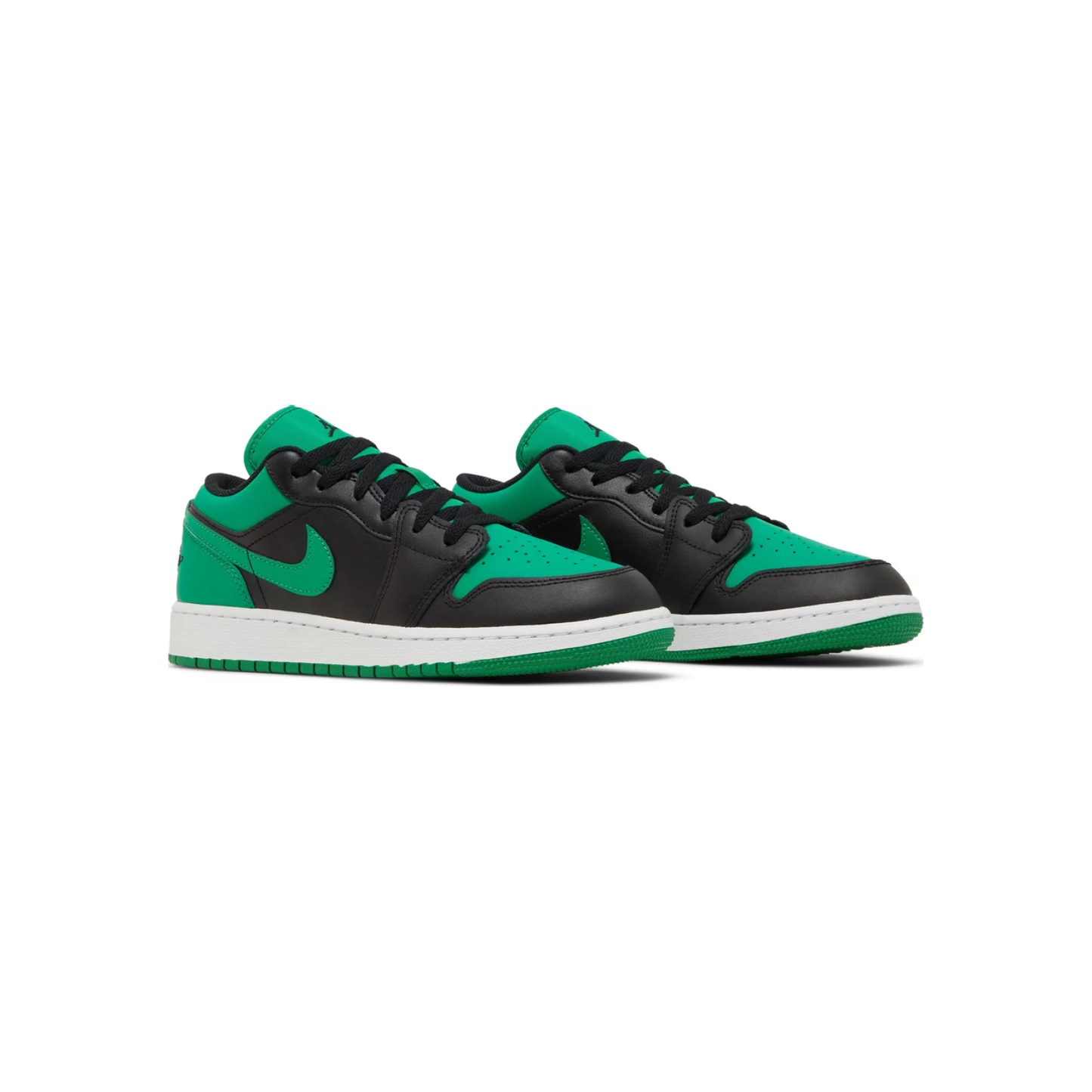 Air Jordan 1 Low 'Black Lucky Green' (GS)