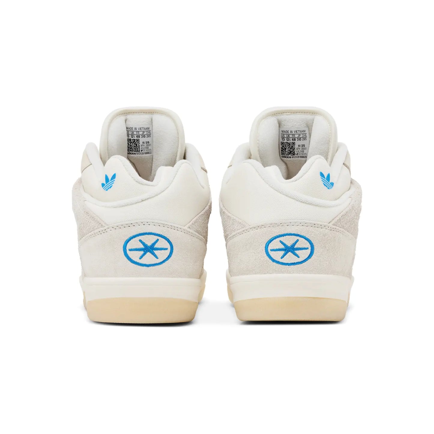 adidas BADBO 1.0 Resilience cream suede leather basketball sneakers gum outsole retro adidas originals footwear
