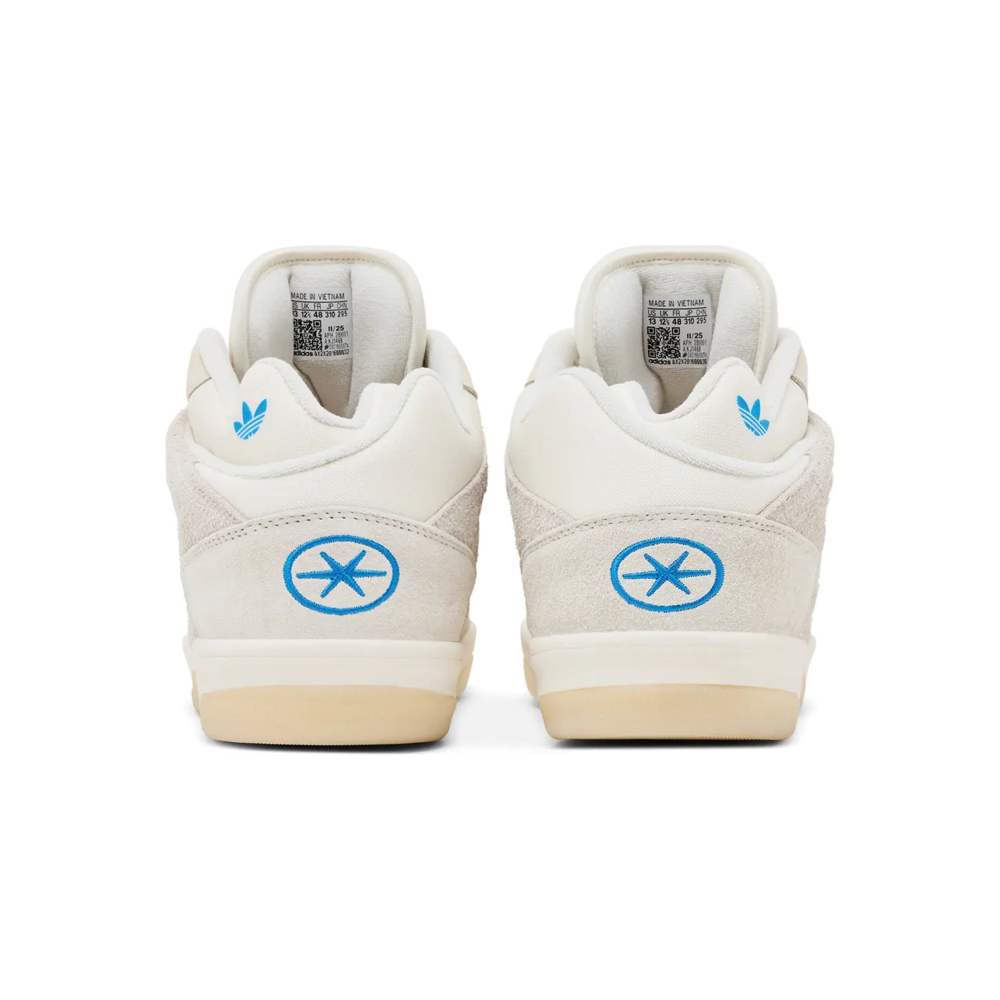 adidas BADBO 1.0 Resilience cream suede leather basketball sneakers gum outsole retro adidas originals footwear