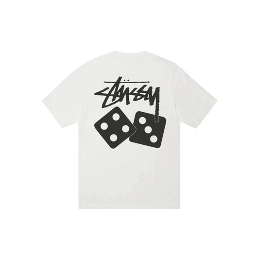 Stüssy Dice Pigment Dyed T-Shirt 'Cream'