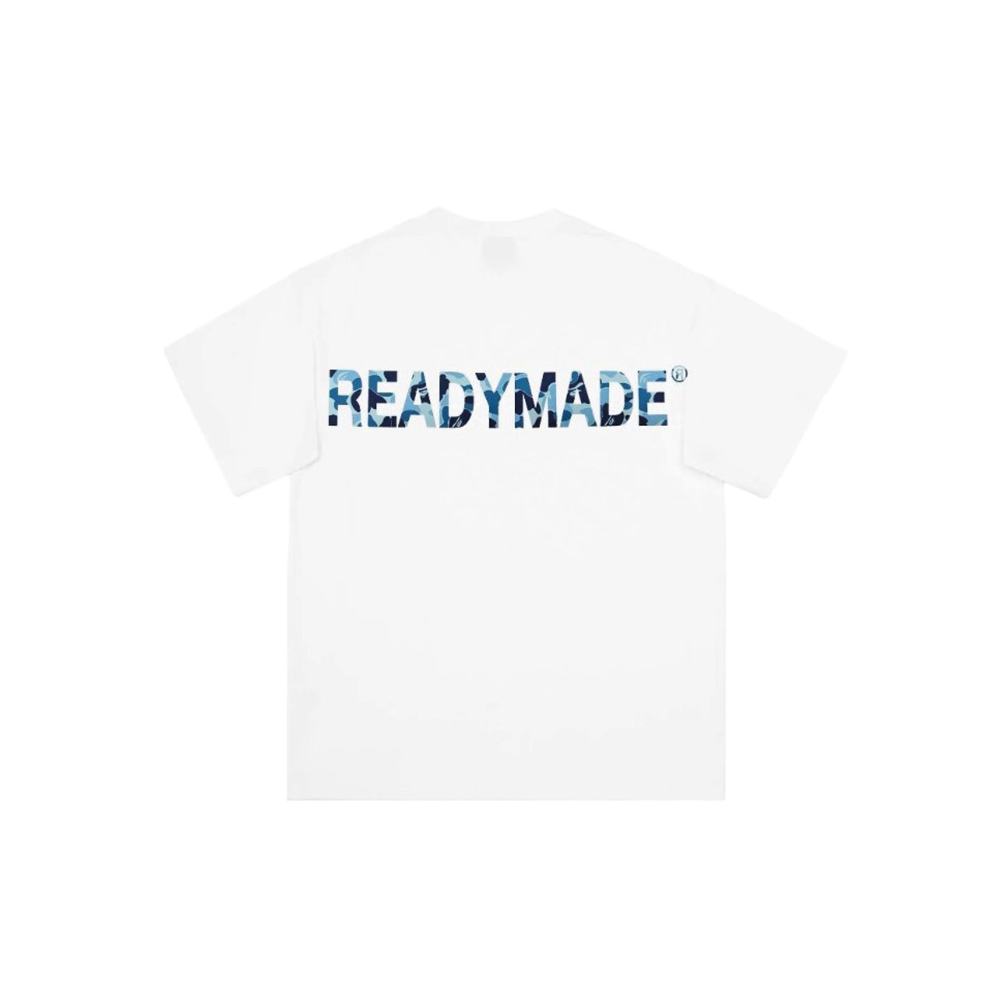 Bape x ReadyMade Camo Logo SS T-Shirt 'Blue'