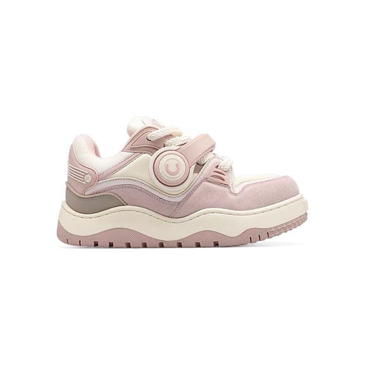 Cat & Sofa Headphone Shoes 'Lotus Pink'