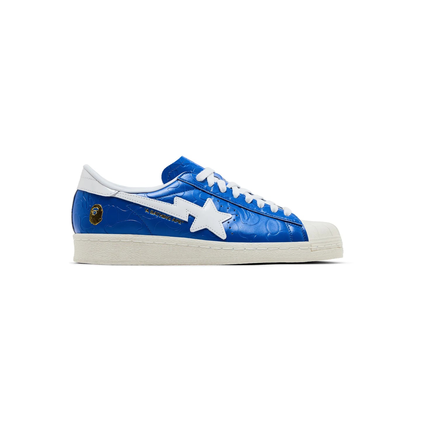 BAPE x Adidas Superstar Vintage 'Blue White'