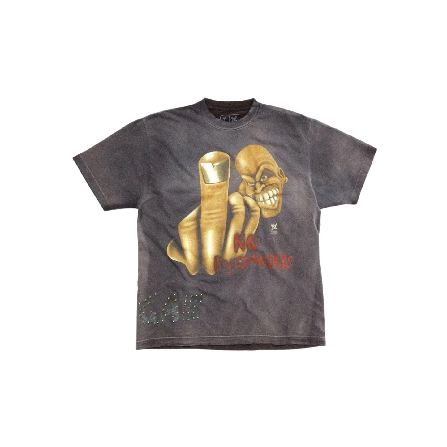 Travis Scott Cactus Jack X WWE No Bystanders Stone Cold Steve Austin T-Shirt