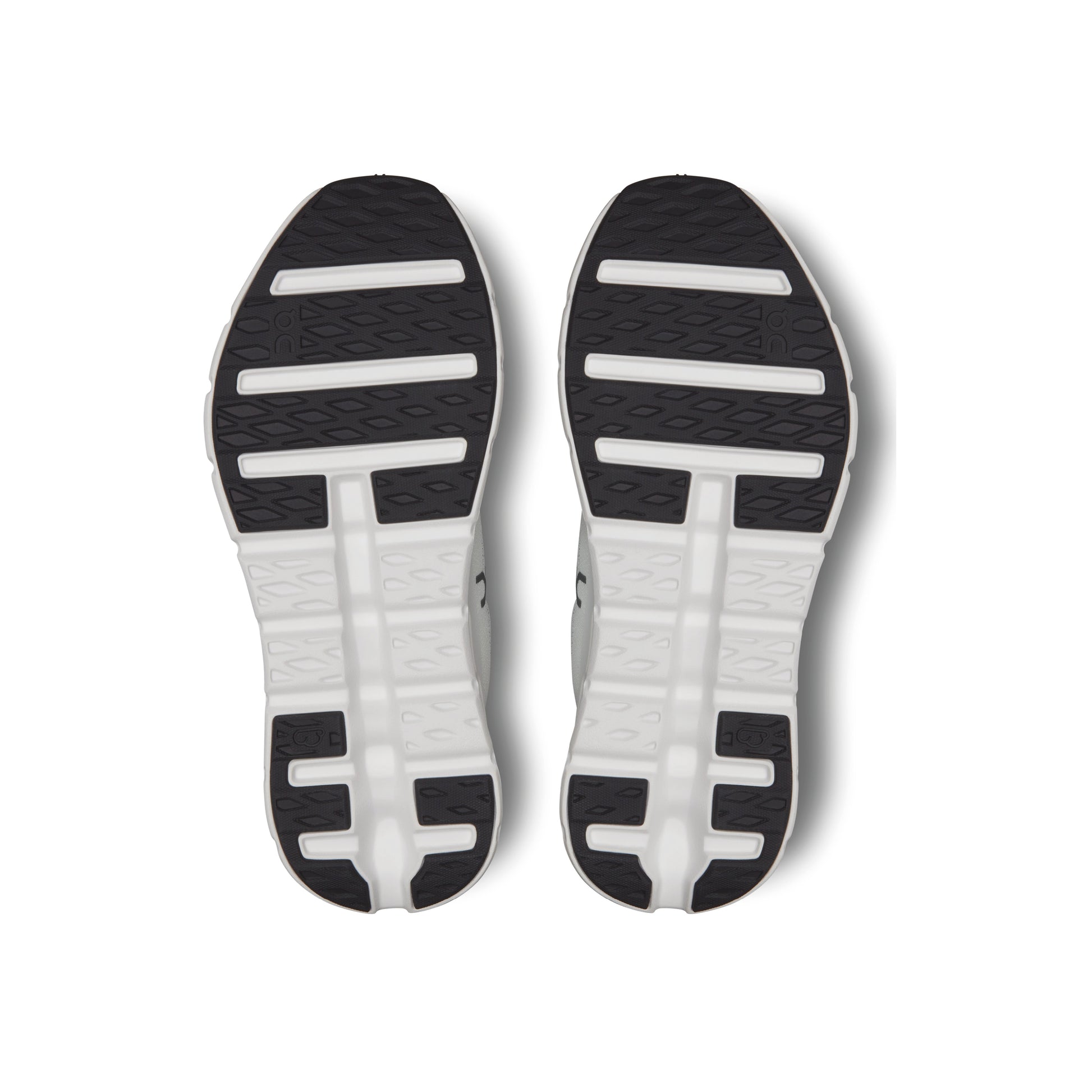 ON Cloudtilt ‘Black Ivory’ (WMNS) – women’s lightweight lifestyle running shoes with CloudTec® cushioning, black-to-ivory gradient upper, side profile