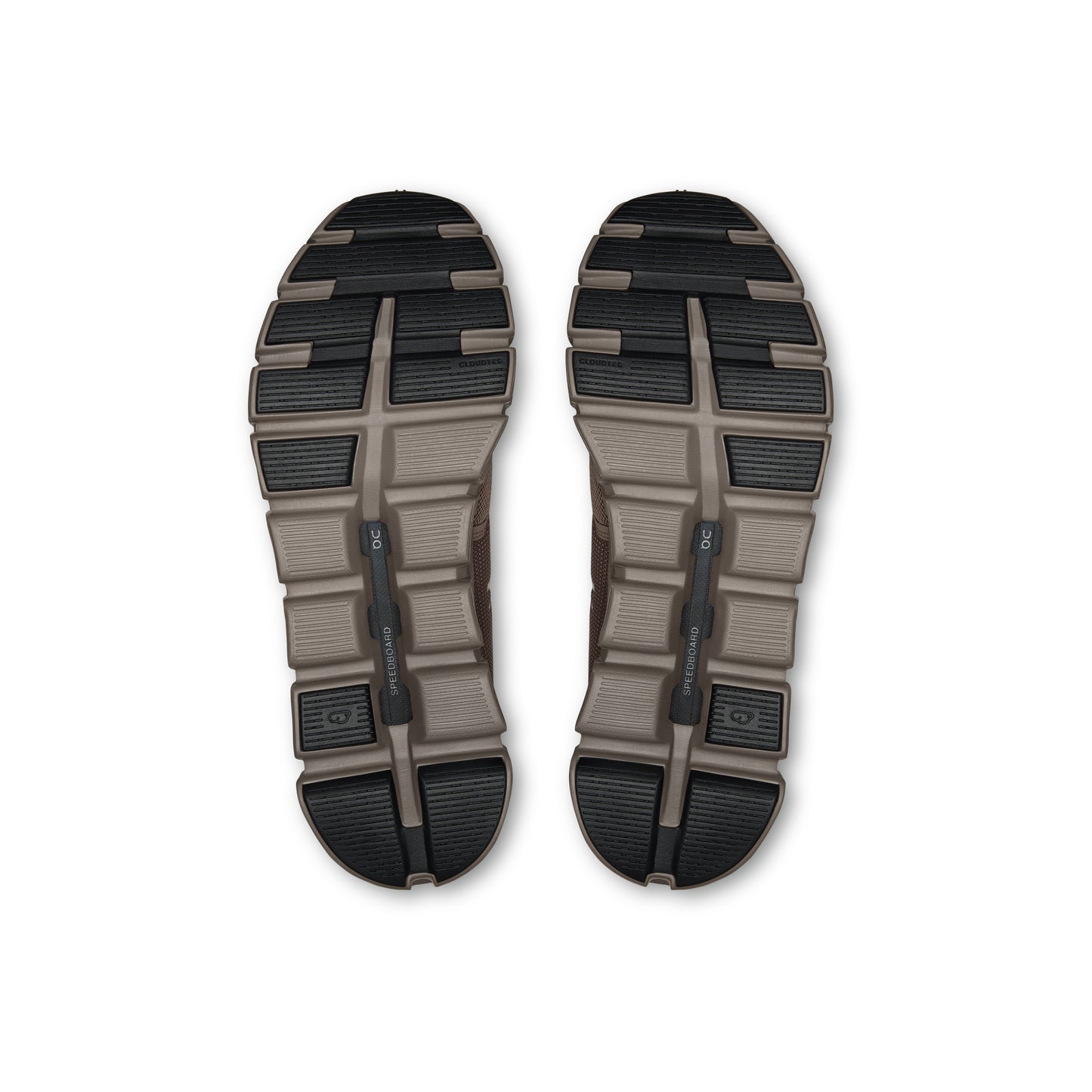 ON Cloud 6 Ash Cinder sneaker with CloudTec cushioning breathable mesh upper and lightweight everyday comfort