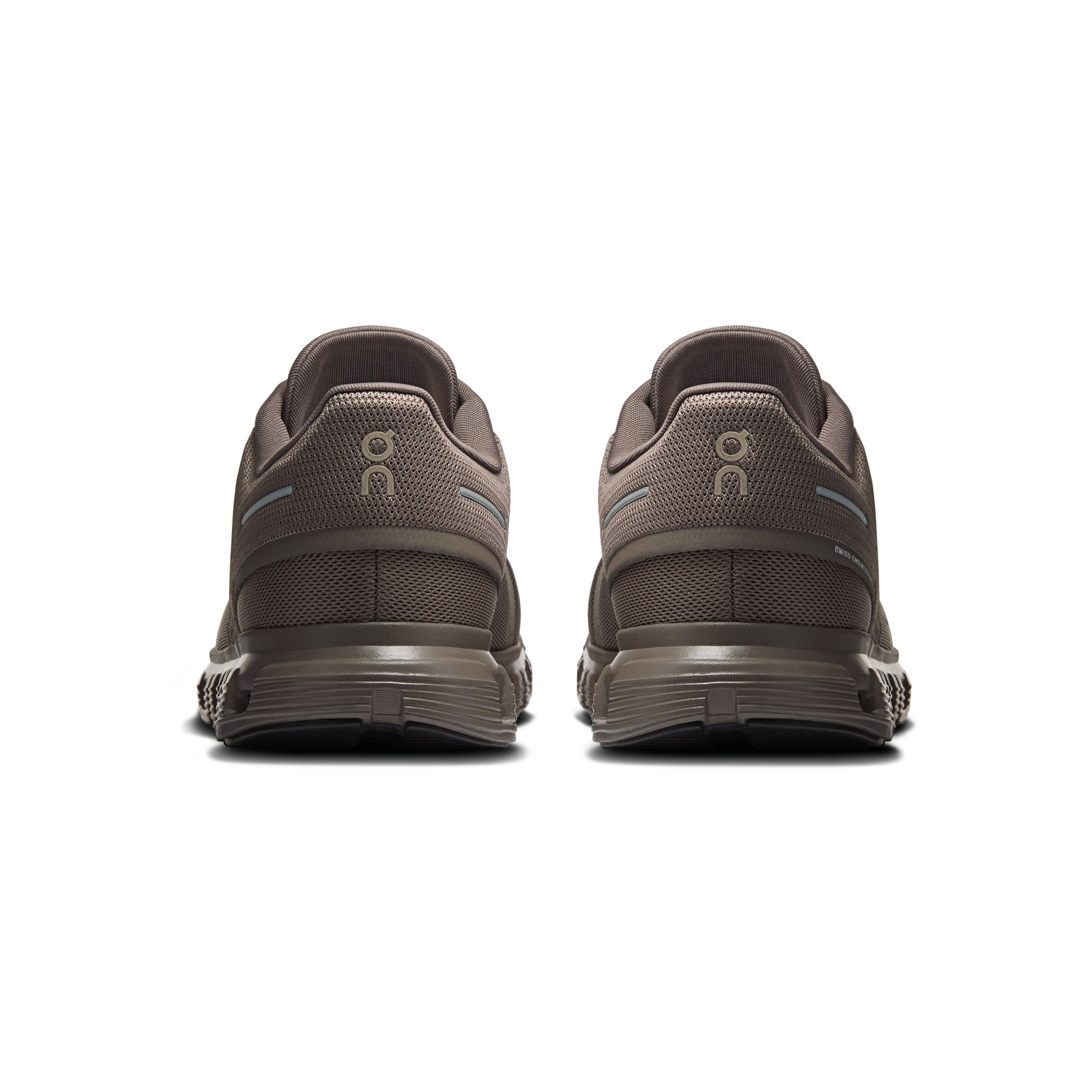 ON Cloud 6 Ash Cinder sneaker with CloudTec cushioning breathable mesh upper and lightweight everyday comfort