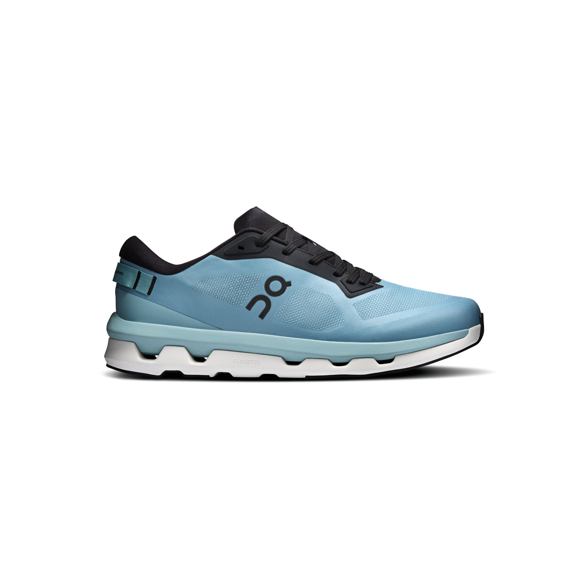 ON Cloudzone Wash Black sneaker with CloudTec cushioning breathable mesh upper and lightweight everyday comfort