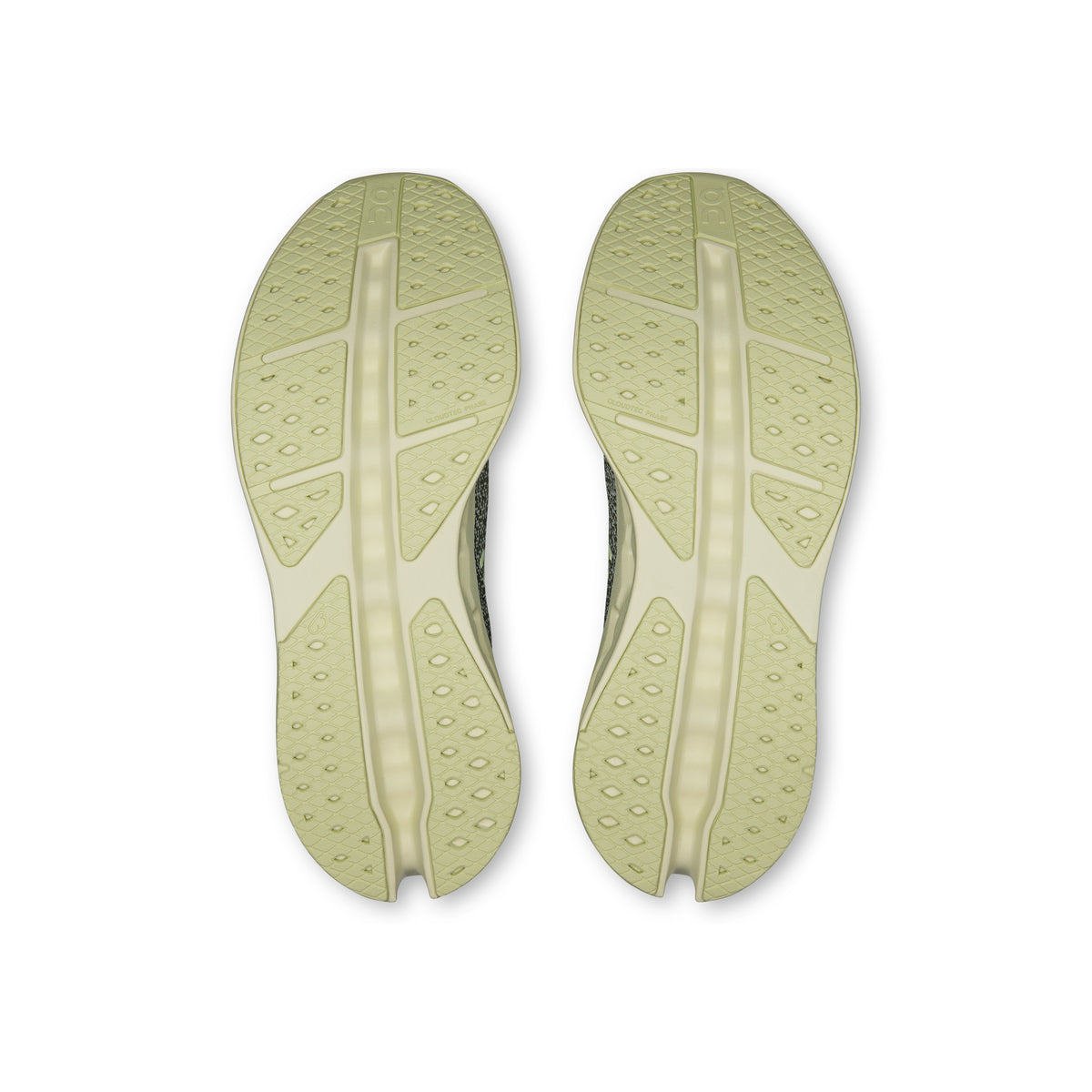 ON Cloudsurfer Max Olive Seedling running shoe with CloudTec Phase cushioning Helion superfoam and breathable mesh upper
