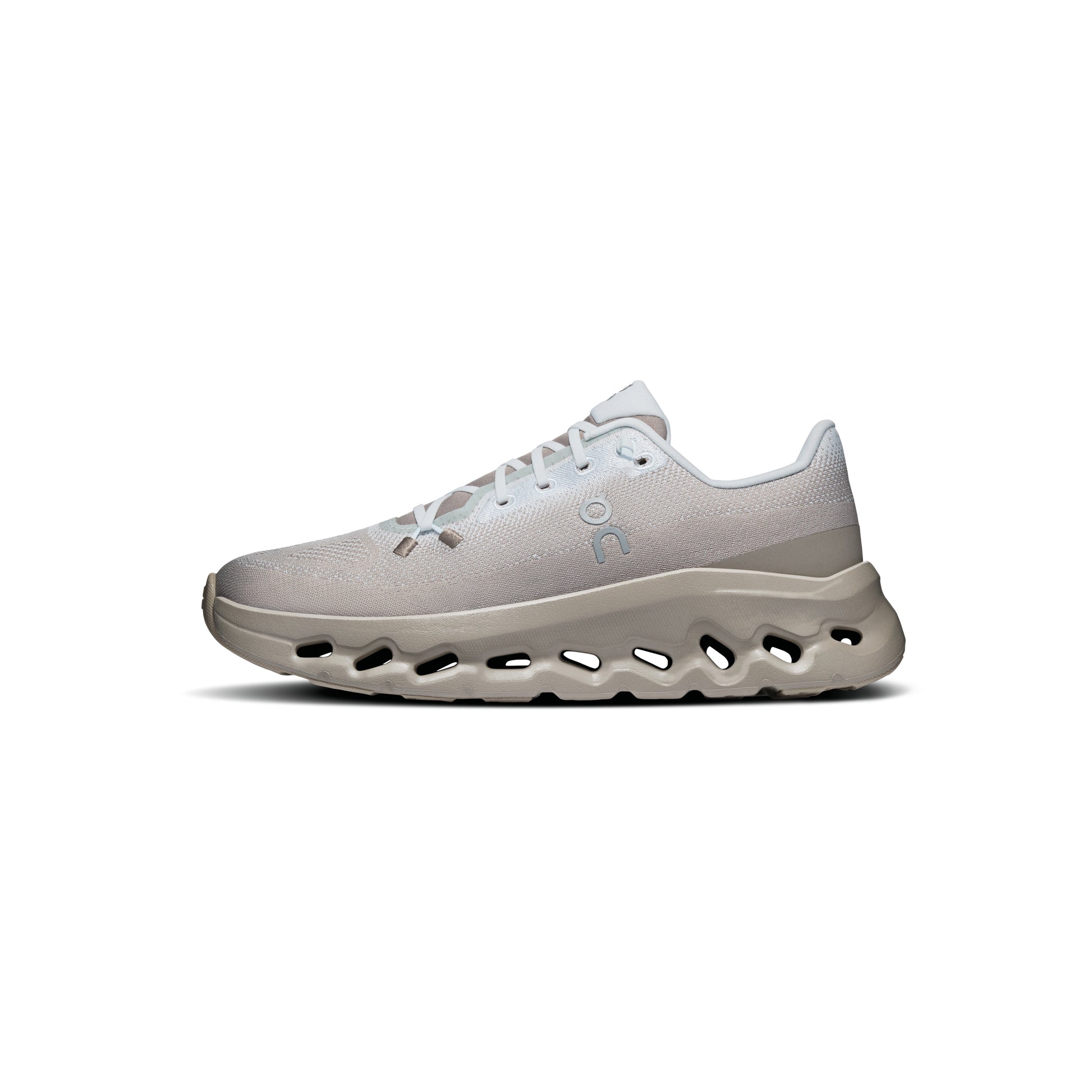 ON Cloudtilt Cinder Iceberg women's sneaker with CloudTec Phase cushioning and lightweight engineered mesh upper