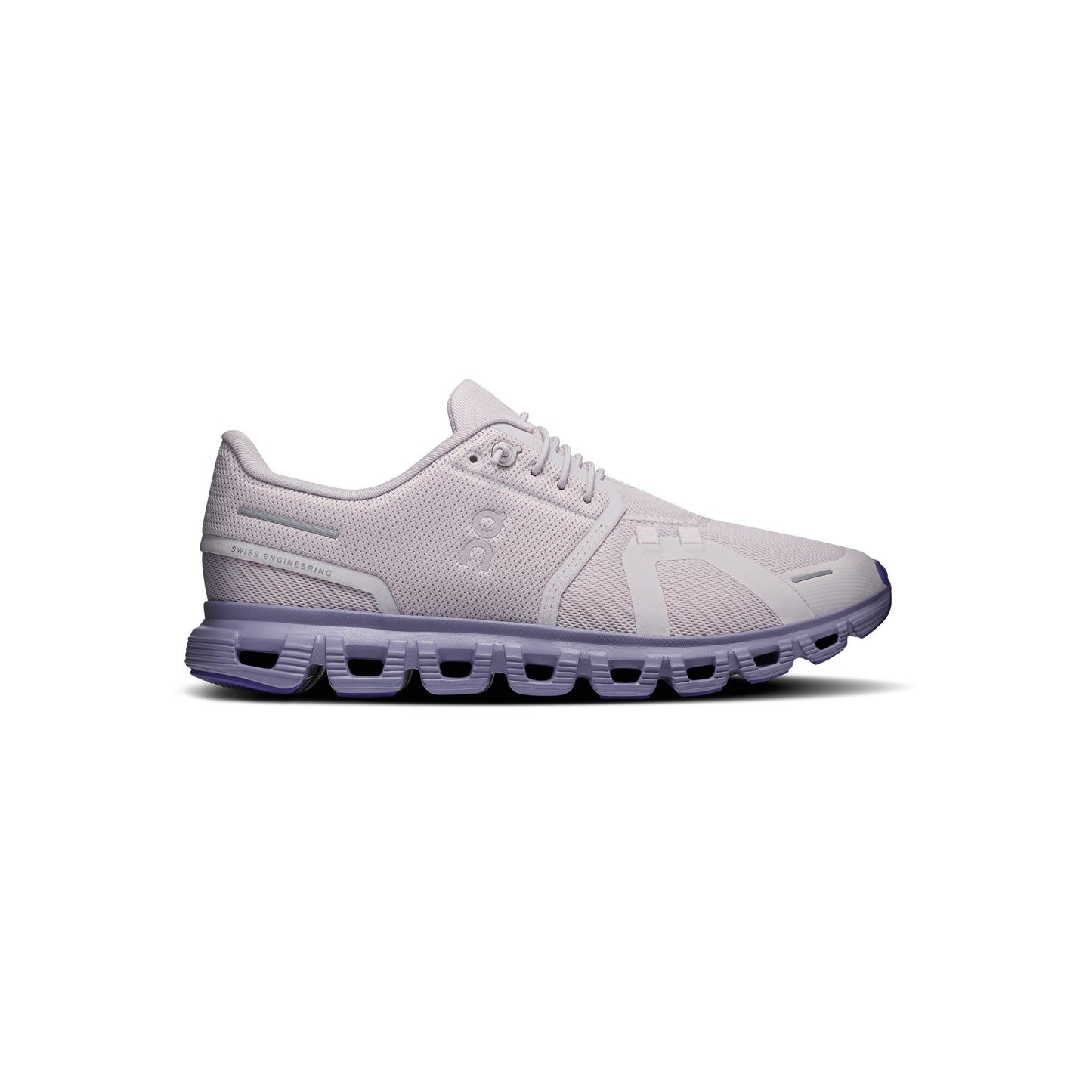 ON Cloud 6 Ether Tyrian women's sneaker with CloudTec cushioning lightweight mesh upper and everyday comfort