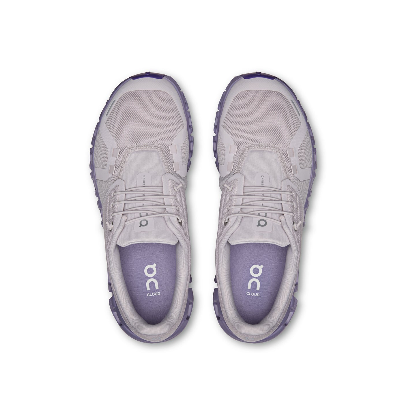 ON Cloud 6 Ether Tyrian women's sneaker with CloudTec cushioning lightweight mesh upper and everyday comfort