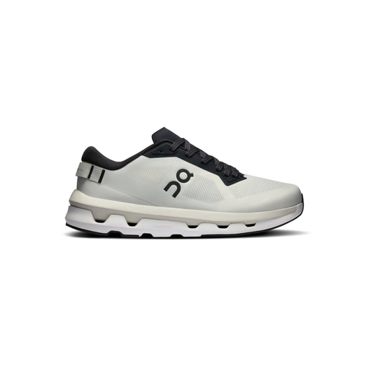 ON Cloudzone Ice Black women's sneaker with CloudTec cushioning breathable mesh upper and lightweight everyday comfort