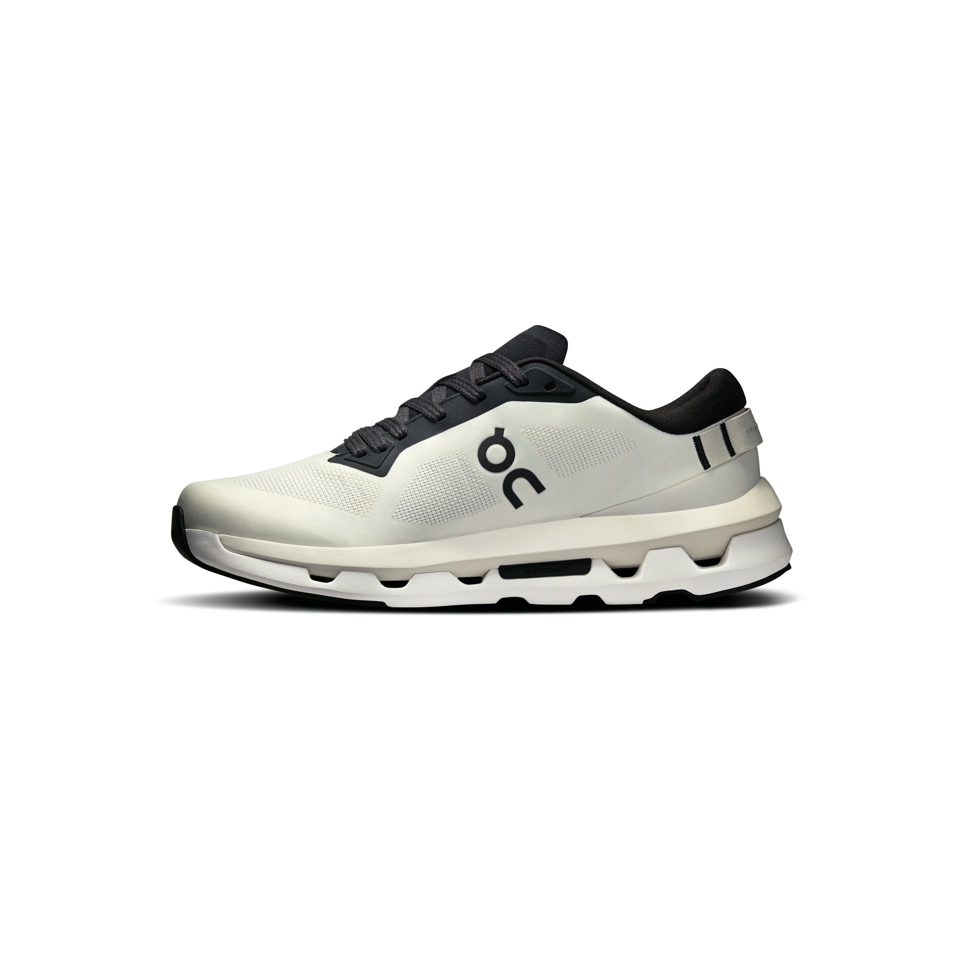 ON Cloudzone Ice Black women's sneaker with CloudTec cushioning breathable mesh upper and lightweight everyday comfort