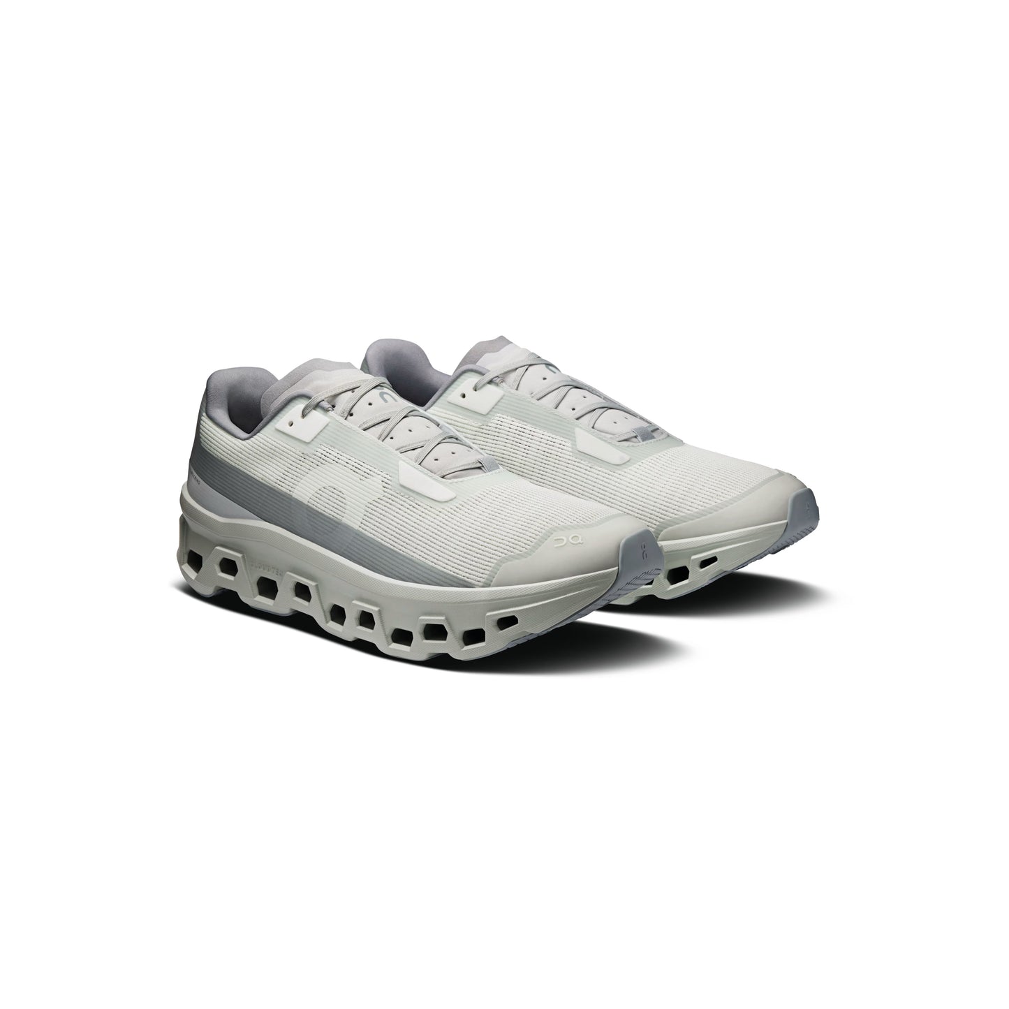 On Cloudmonster Void Iceberg Tin womens running shoes CloudTec cushioning lightweight performance sneaker