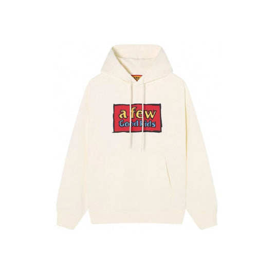 A Few Good Kids Graffiti Print Hoodie 'Cream'