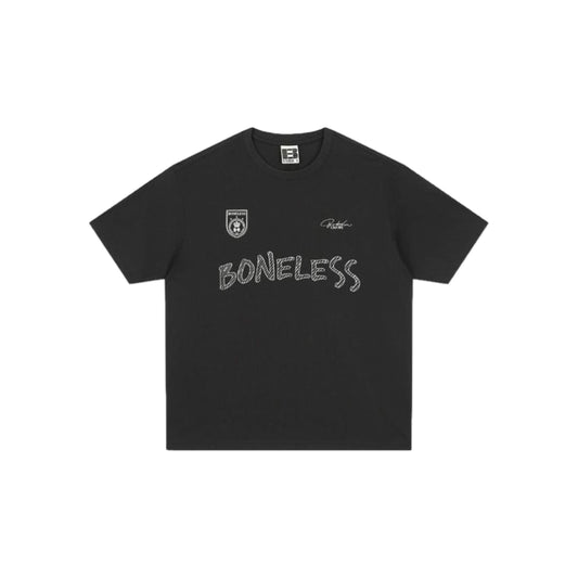Boneless Graffiti Grid B Print Pattern SS T-Shirt 'Black'