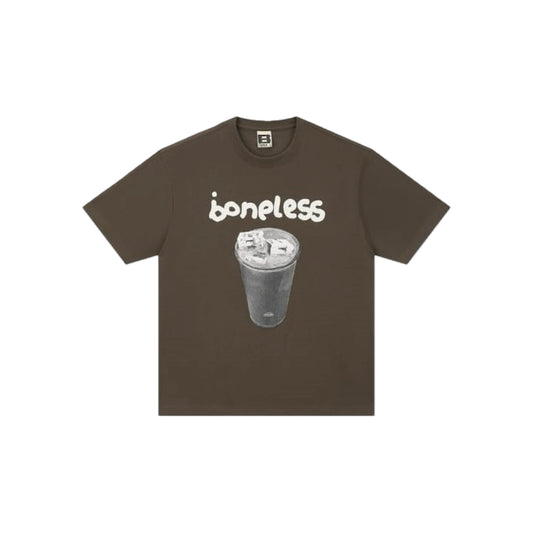 Boneless Iced Americano Print SS T-Shirt 'Coffee'
