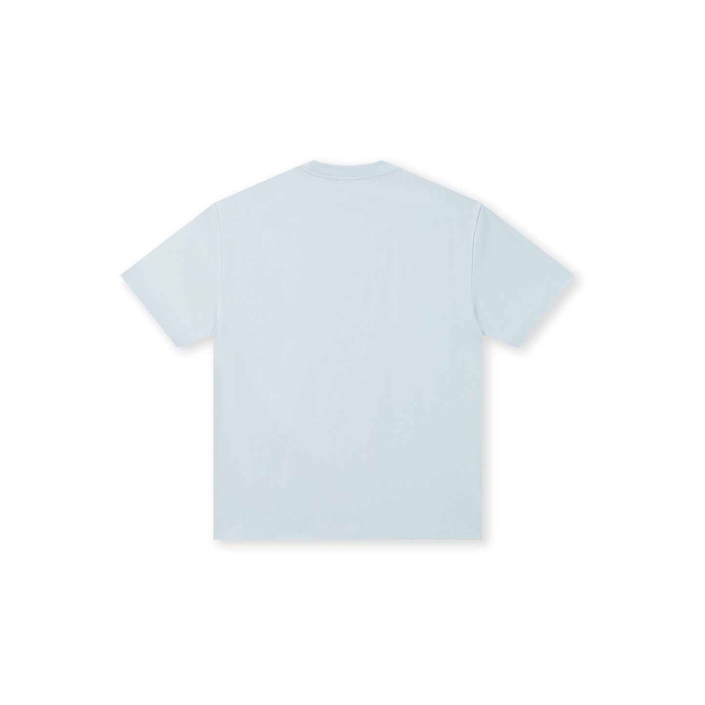 Boneless 3D Embroidered Puppy T-Shirt Haze Blue oversized embroidered tee puppy graphic casual streetwear top minimalist design