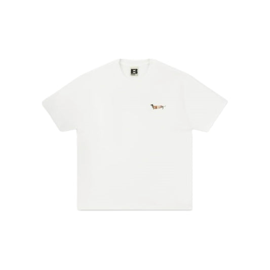 Boneless Skateboarding Dog Print SS T-Shirt 'Cream'