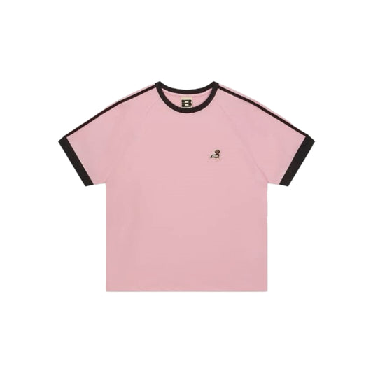Boneless Puppy Embroidery Logo SS T-Shirt 'Pink'