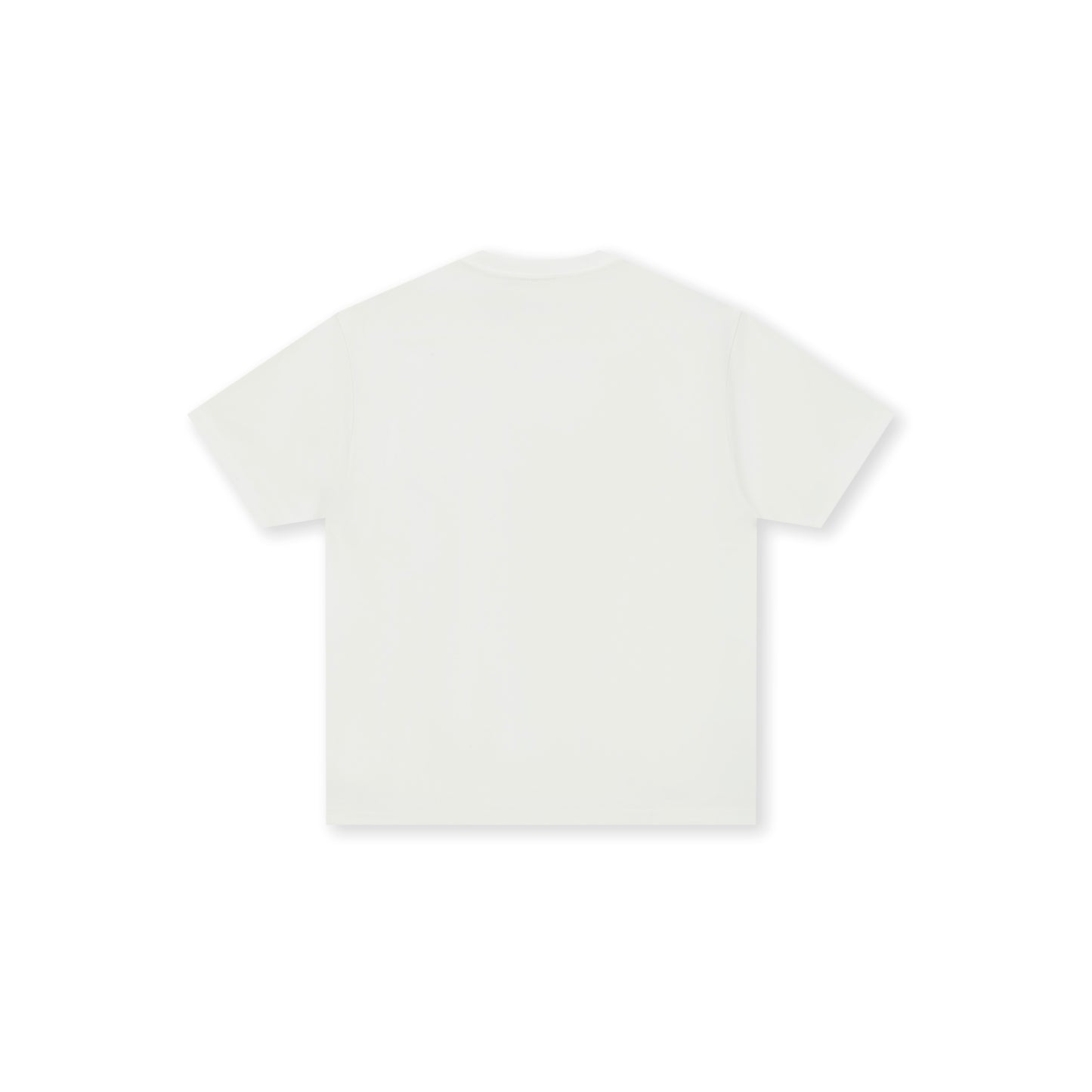 Boneless Abstract Pink Kitten T-Shirt Cream White oversized graphic tee abstract kitten print casual streetwear top artistic design